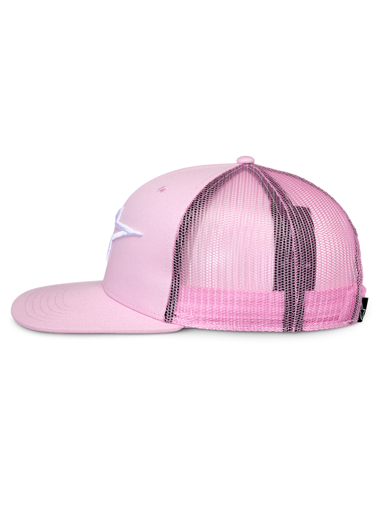 Alpinestars Corp Trucker Hat - Pink/Pink - View 2 | Everest Motorcycles
