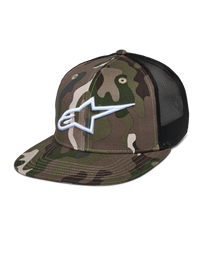 Alpinestars Corp Trucker Hat - Green/Camo/Black - View 1 | Everest Motorcycles