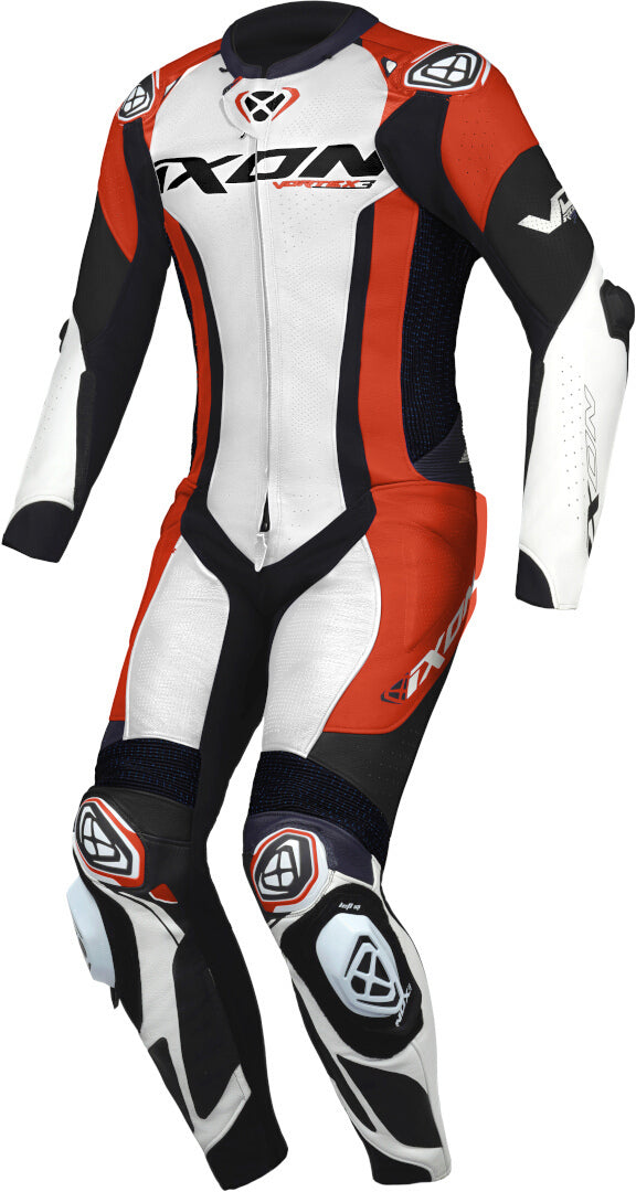 Ixon Vortex 3 One Piece Suit - White/Black/Red