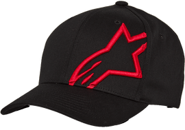 Alpinestars Corp Shift 2 Curved Brim Hat - Black/Red - View 1 | Everest Motorcycles
