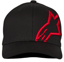 Load image into Gallery viewer, Alpinestars Corp Shift 2 Curved Brim Hat - Black/Red - View 5 | Everest Motorcycles