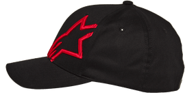 Alpinestars Corp Shift 2 Curved Brim Hat - Black/Red - View 2 | Everest Motorcycles