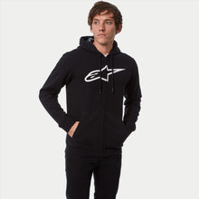 Load image into Gallery viewer, Alpinestars Ageless Zip V3 Hoodie - Black-White
