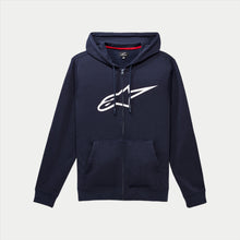 Load image into Gallery viewer, Alpinestars Ageless V3 Zip Hoodie - Navy/White