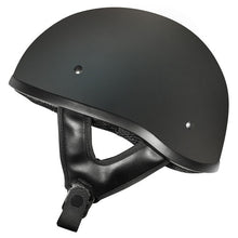 Load image into Gallery viewer, M2R Rebel Shorty No Peak Open Face Motorcycle Helmet - Matt Black
