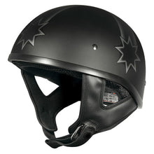 Load image into Gallery viewer, M2R Rebel Shorty Last Stand PC-5F Open Face Motorcycle Helmet - Matt Black