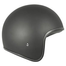 Load image into Gallery viewer, M2R 225 No Studs Open Face Motorcycle Helmet - Vice Matt Black