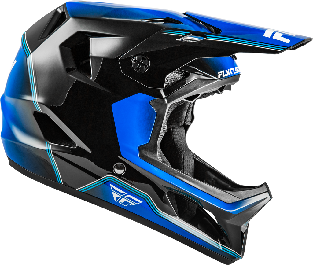 Fly Racing Rayce MTB Repeat Helmet - Black/Blue