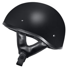 Load image into Gallery viewer, M2R Rebel Shorty Open Face Motorcycle Helmet - Semi Flat Black