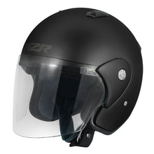 Load image into Gallery viewer, M2R 290 Open Face Motorcycle Helmet - Semi Flat Black