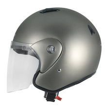 Load image into Gallery viewer, M2R 290 Open Face Motorcycle Helmet - Titanium