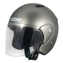 Load image into Gallery viewer, M2R 290 Open Face Motorcycle Helmet - Titanium