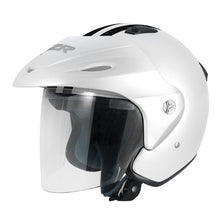 Load image into Gallery viewer, M2R 290 Urban PC-6 Open Face Motorcycle Helmet - White