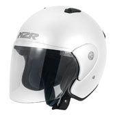 Load image into Gallery viewer, M2R 290 Open Face Motorcycle Helmet - White