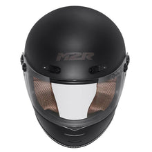 Load image into Gallery viewer, M2R Bolster F-9 Motorcycle Helmet - Matt Black