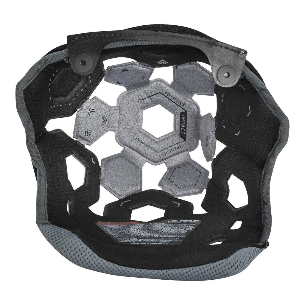 Fly Racing Formula Carbon Replacement Comfort Liner - Black/Grey
