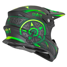 Load image into Gallery viewer, M2R EXO Unit Victorian PC-4F Motorcycle Helmet - Green