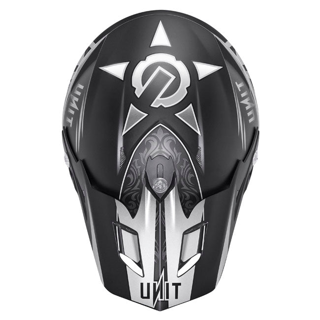 M2R EXO Unit Victorian PC-5F Motorcycle Helmet - Black