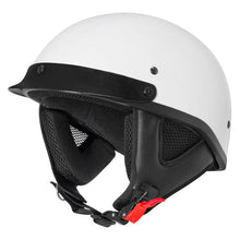 Load image into Gallery viewer, M2R ATV With Peak Open Face Motorcycle Helmet - White