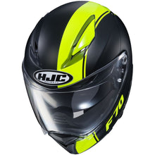 Load image into Gallery viewer, HJC F70 Mago MC-4HSF Motorcycle Helmet - Black/Hi-Viz