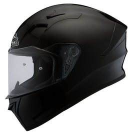 SMK Stellar Motorcycle Full Face Helmet (MA200) - Matte Black