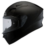 SMK Stellar Motorcycle Full Face Helmet (MA200) - Matte Black