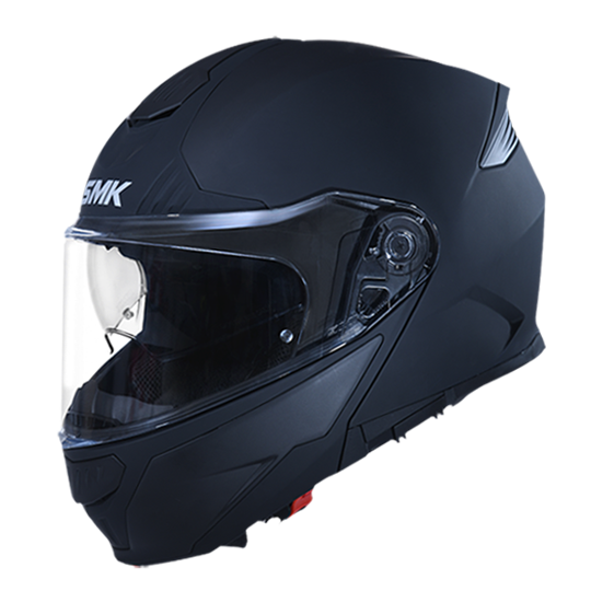 SMK Gullwing Motorcycle Modular Helmet (MA200) - Matte Black