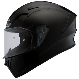 SMK Typhoon Motorcycle Helmet (GL200) - Black
