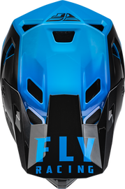 Fly Racing Rayce Replacement Helmet Peak - Black/Blue