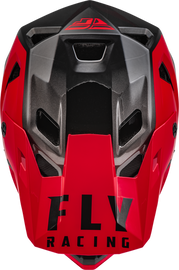 Fly Racing Rayce Replacement Helmet Peak - Red/Black