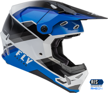 Load image into Gallery viewer, FLY Racing Formula CP Helmet Rush Blk Blu Wht