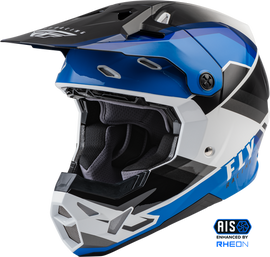 FLY Racing Formula CP Helmet Rush Blk Blu Wht