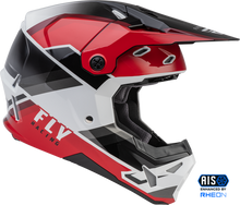 Load image into Gallery viewer, FLY Racing Formula CP Helmet Rush Blk Red Wht