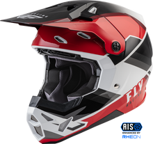 Load image into Gallery viewer, FLY Racing Formula CP Helmet Rush Blk Red Wht