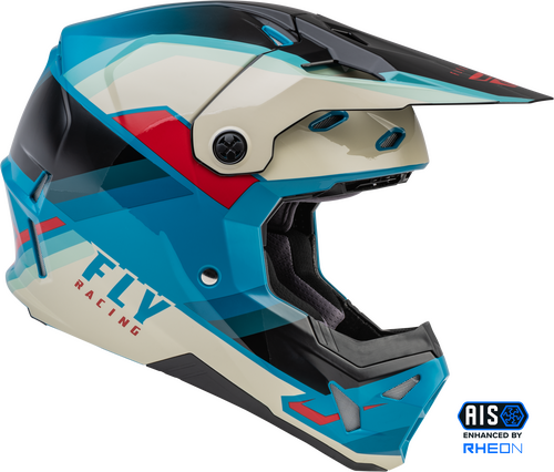 FLY Racing Formula CP Helmet Rush Blk Stone Dk Teal