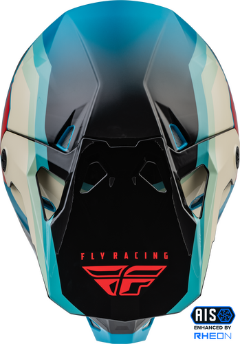 FLY Racing Formula CP Helmet Rush Blk Stone Dk Teal