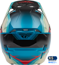 Load image into Gallery viewer, FLY Racing Formula CP Helmet Rush Blk Stone Dk Teal