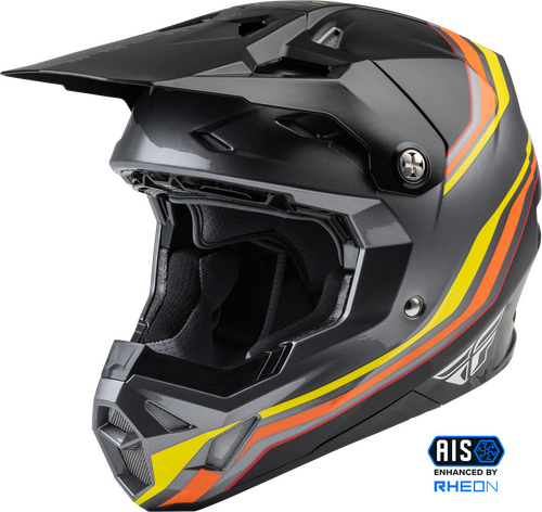 FLY Racing Formula CP Helmet SE Speeder Blk Yel Red