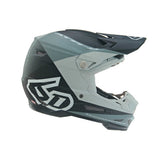 6D ATR-2 Quadrant Replacement Helmet Peak - Charcoal Grey Black