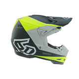 6D ATR-2 Quadrant Replacement Helmet Peak - Neon Yellow/Grey/Black