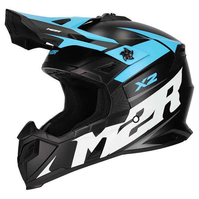 M2R X2 Charger Pc-2F Helmet - Blue