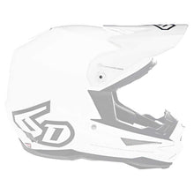 Load image into Gallery viewer, 6D ATB-1 Solid Helmet Peak - Matte White