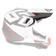 Load image into Gallery viewer, 6D ATB-1 Switch Helmet Peak - Red/White/Black