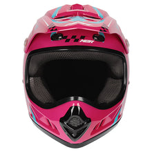 Load image into Gallery viewer, M2R MX2 JR Youth Lightning PC-7 Helmet - White Blue Pink