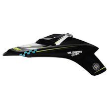 Load image into Gallery viewer, M2R MX2 JR Replacement Peak Lightning PC-2 - Hi Vis / White / Blue
