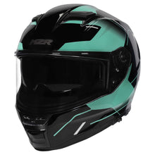 Load image into Gallery viewer, M2R Sabre Inception PC-9 Helmet - Black Teal