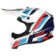 Load image into Gallery viewer, M2R X2.1 Pulse PC-2 Helmet - Blue/White/Red