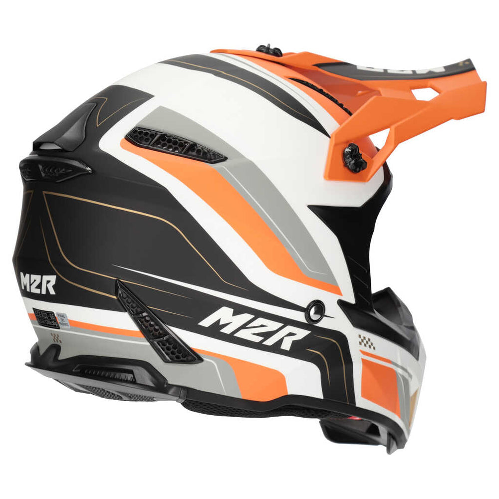 M2R X2.1 Pulse PC-8F Helmet - Pink/Purple/Black