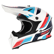 Load image into Gallery viewer, M2R X2.1 Youth Pilse PC-2 Helmet - Blue/White/Red