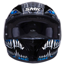 Load image into Gallery viewer, SMK Stellar Taotei (GL265) Full Face Helmet - Black/Grey/Blue